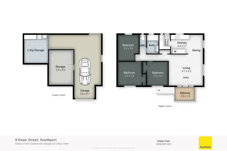 Floorplan of Homely house listing, 9 Ewan Street, Southport QLD 4215