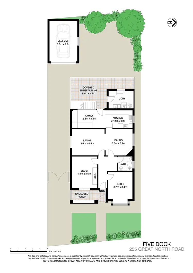 Floorplan of Homely house listing, 255 Great North Road, Five Dock NSW 2046