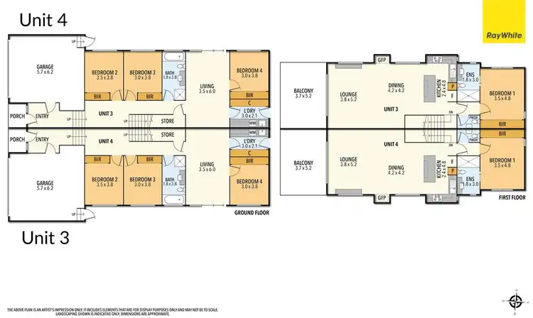 Floorplan of Homely townhouse listing, 3/287 Settlement Road, Cowes VIC 3922