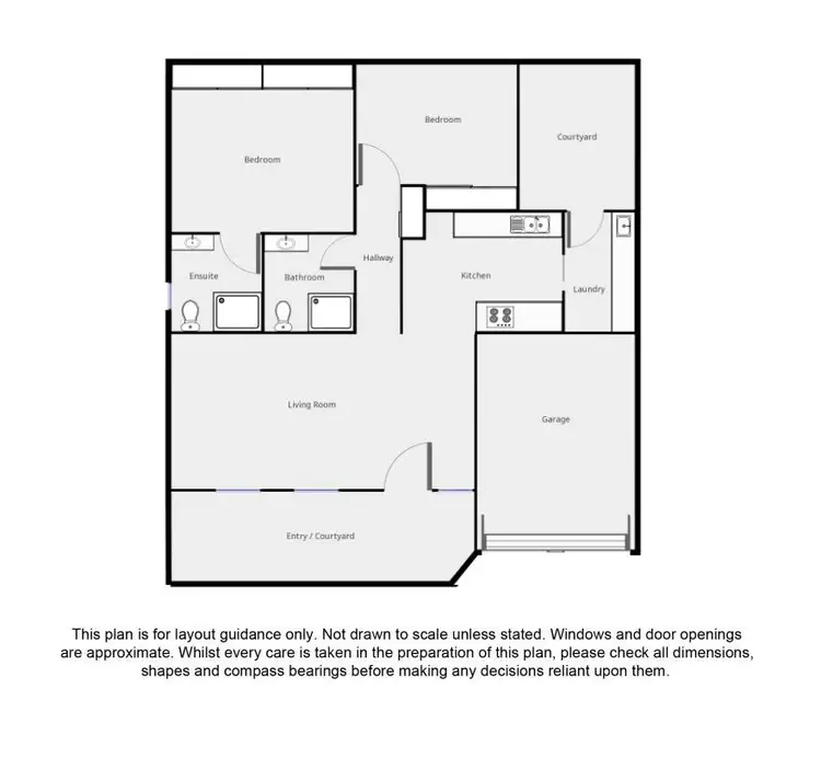 Floorplan of Homely house listing, 49B Vaux Street, Cowra NSW 2794