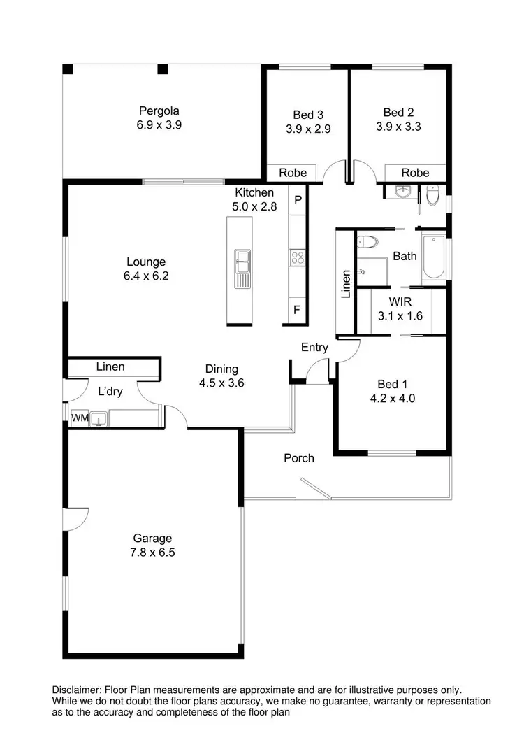 Floorplan of Homely house listing, 3/5 Queens Court, Mount Gambier SA 5290