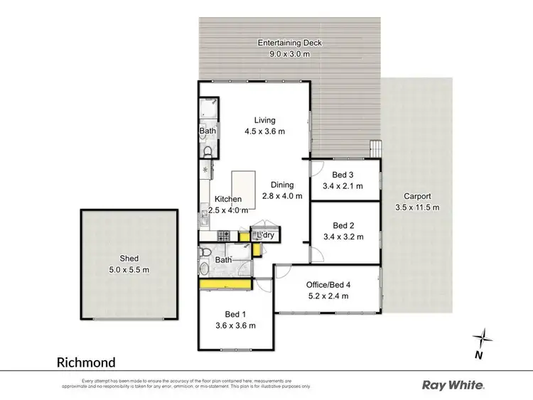 Floorplan of Homely house listing, 61 Pitt Street, Richmond NSW 2753