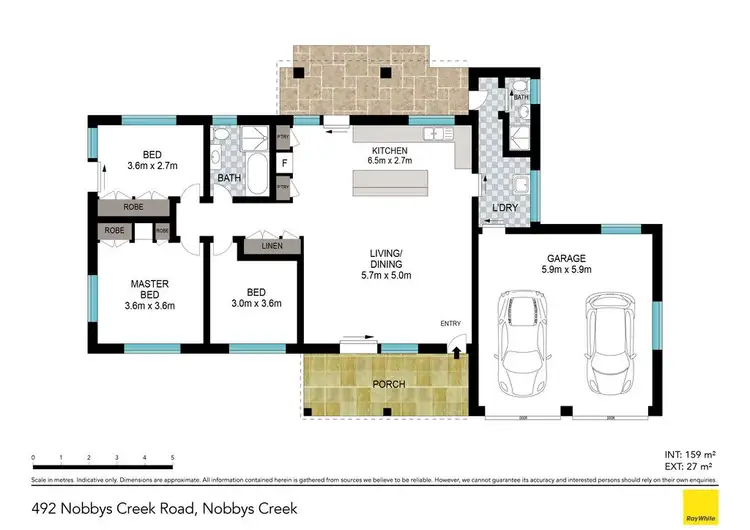 Floorplan of Homely rural property listing, 492 Nobbys Creek Road, Nobbys Creek NSW 2484