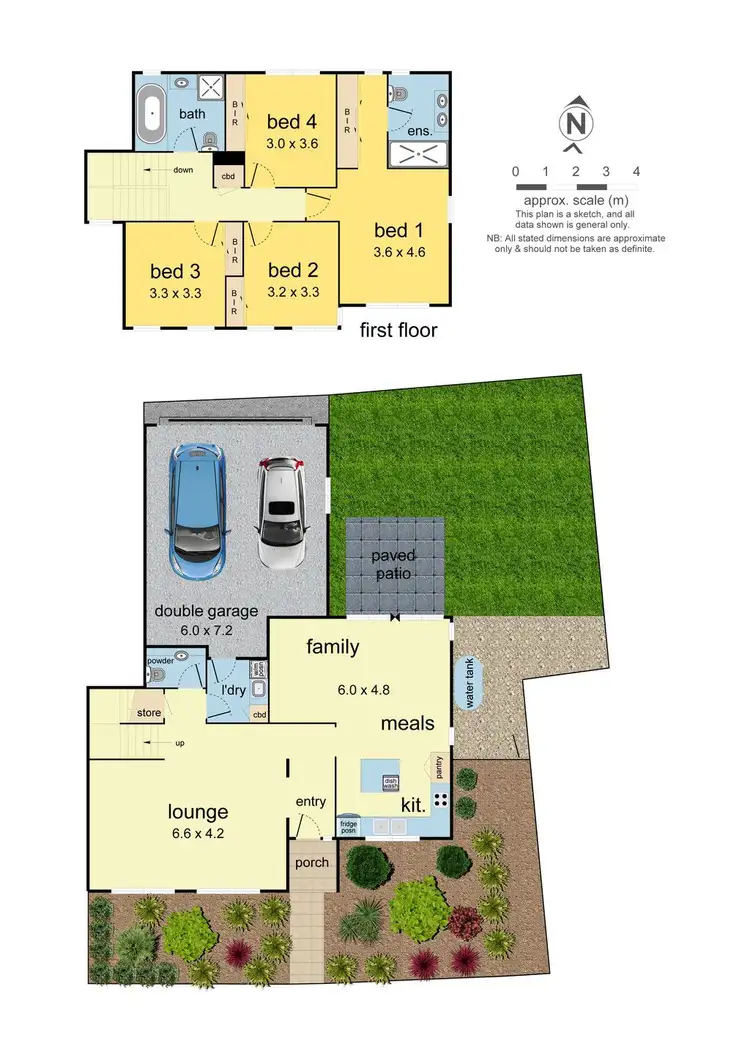 Floorplan of Homely house listing, 72 Stadium Circuit, Mulgrave VIC 3170