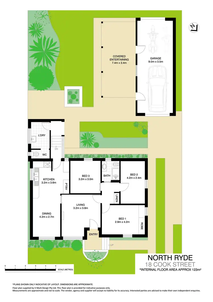 Floorplan of Homely house listing, 18 Cook Street, North Ryde NSW 2113
