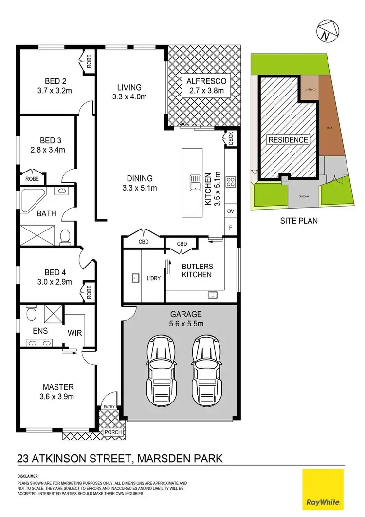 Floorplan of Homely house listing, 23 Atkinson Street, Marsden Park NSW 2765