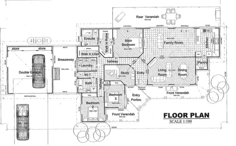 Floorplan of Homely house listing, 7 WONGAI CH, Burpengary East QLD 4505