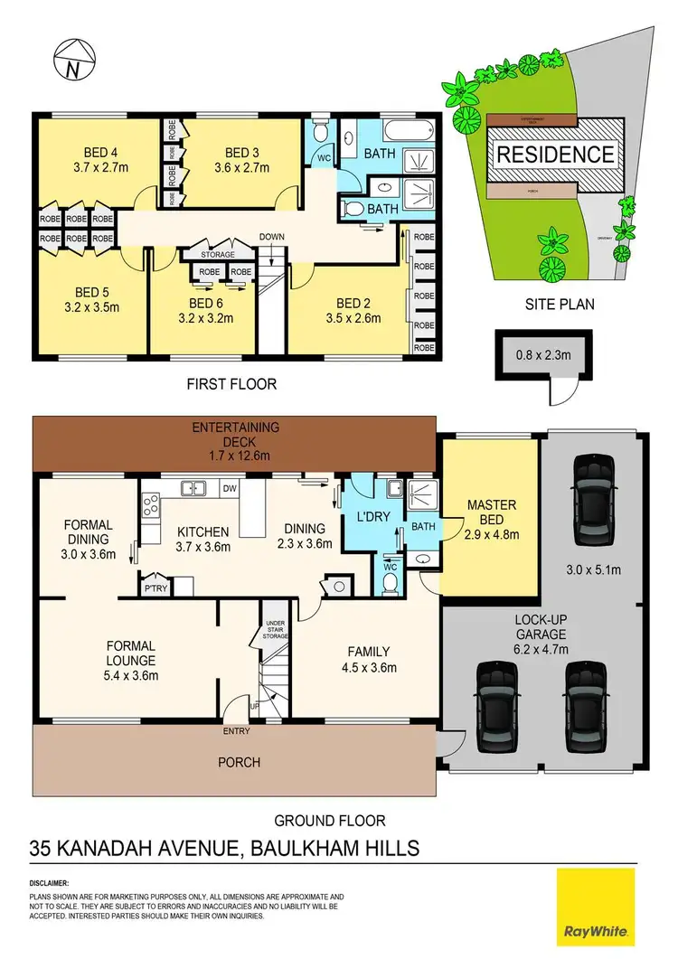 Floorplan of Homely house listing, 35 Kanadah Avenue, Baulkham Hills NSW 2153