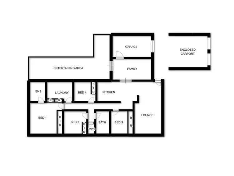 Floorplan of Homely house listing, 26 Cowper Street, Young NSW 2594