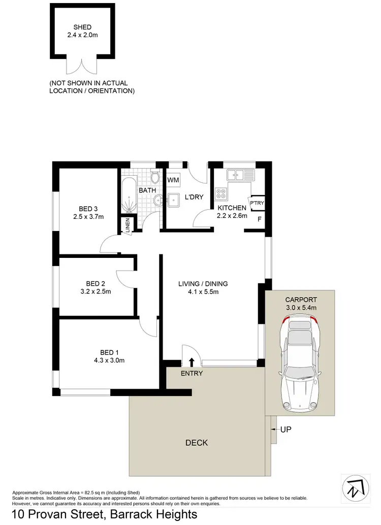 Floorplan of Homely house listing, 10 Provan Street, Barrack Heights NSW 2528