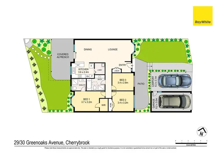 Floorplan of Homely villa listing, 29/30-34 Greenoaks Avenue, Cherrybrook NSW 2126