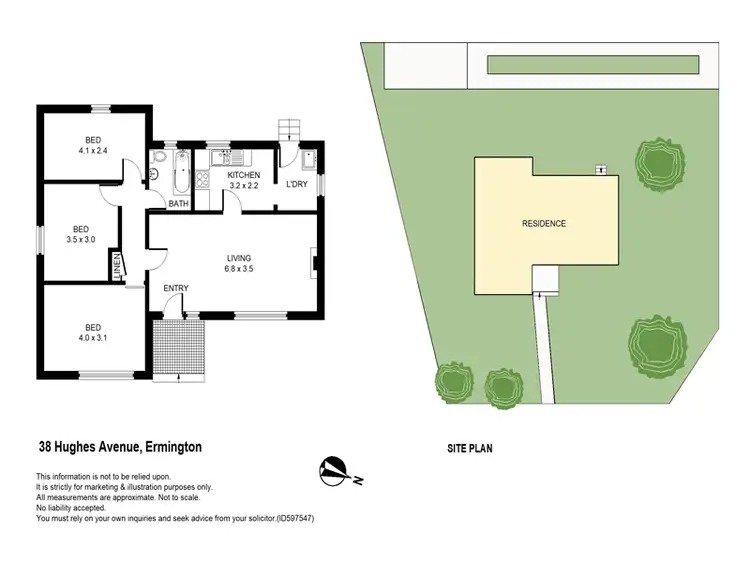 Floorplan of Homely house listing, 38 Hughes Avenue, Ermington NSW 2115