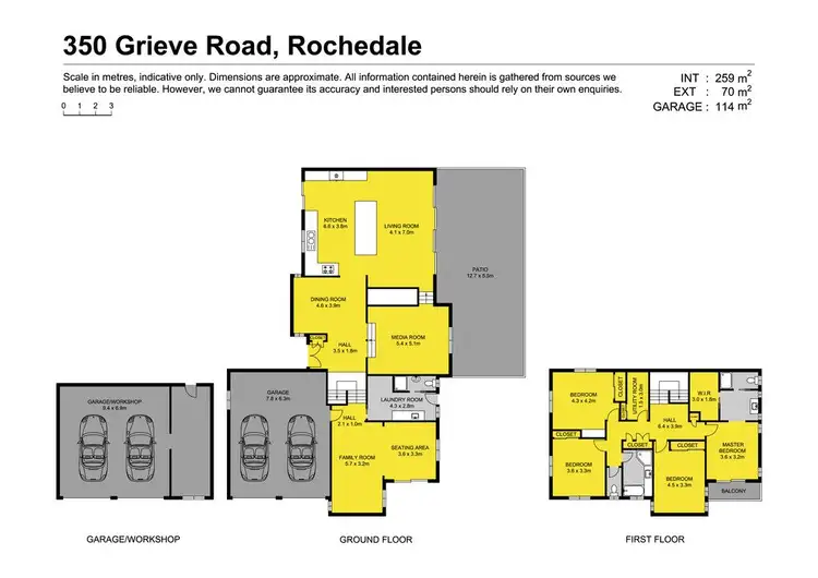 Floorplan of Homely house listing, 350 Grieve Road, Rochedale QLD 4123