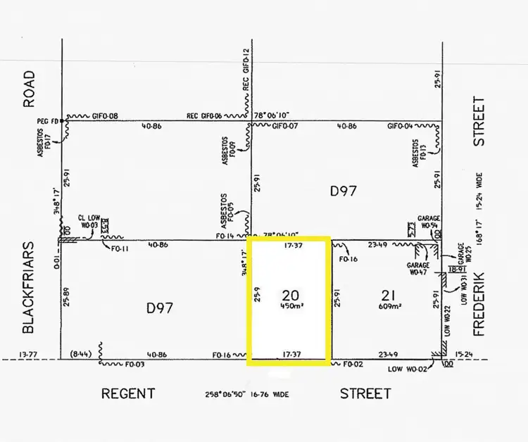 Floorplan of Homely land listing, 2a Regent Street, Port Elliot SA 5212