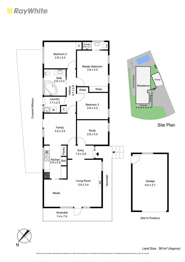 Floorplan of Homely house listing, 19 Lipton Drive, Frankston VIC 3199