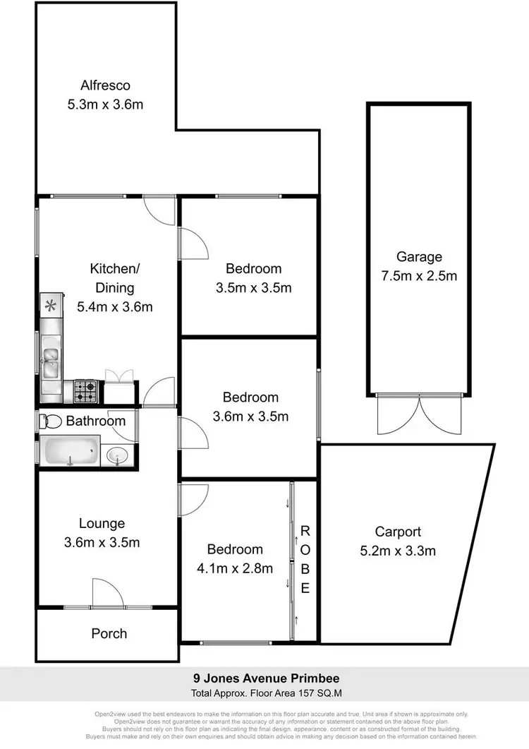 Floorplan of Homely house listing, 9 Jones Avenue, Primbee NSW 2502