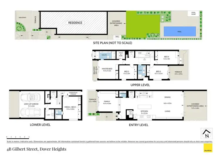 Floorplan of Homely house listing, 4B Gilbert Street, Dover Heights NSW 2030