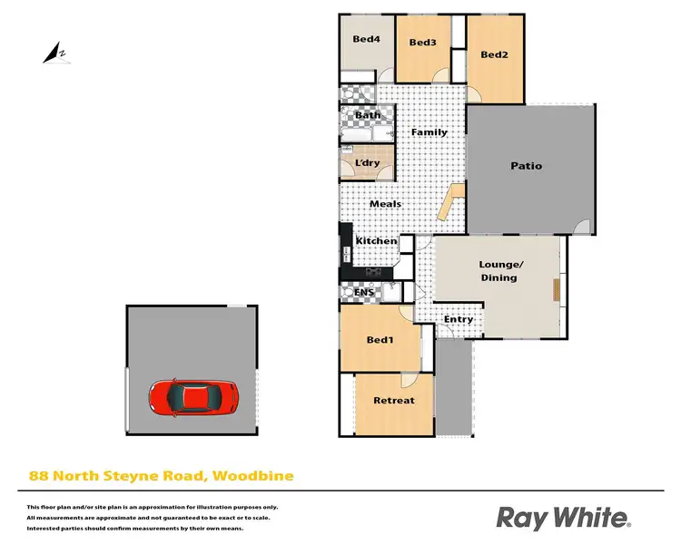 Floorplan of Homely house listing, Address available on request