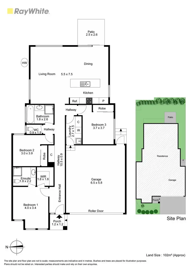 Floorplan of Homely unit listing, 5/105 McMahons Road, Frankston VIC 3199