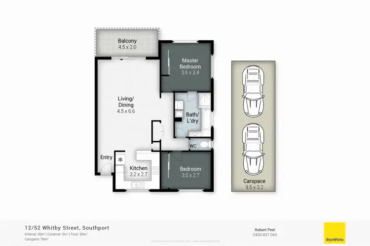 Floorplan of Homely unit listing, 12/52 Whitby Street, Southport QLD 4215