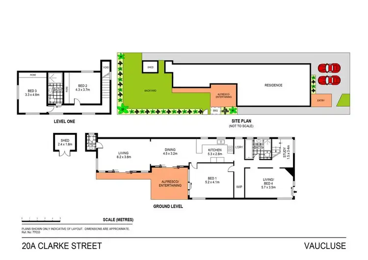 Floorplan of Homely house listing, 20A Clarke Street, Vaucluse NSW 2030