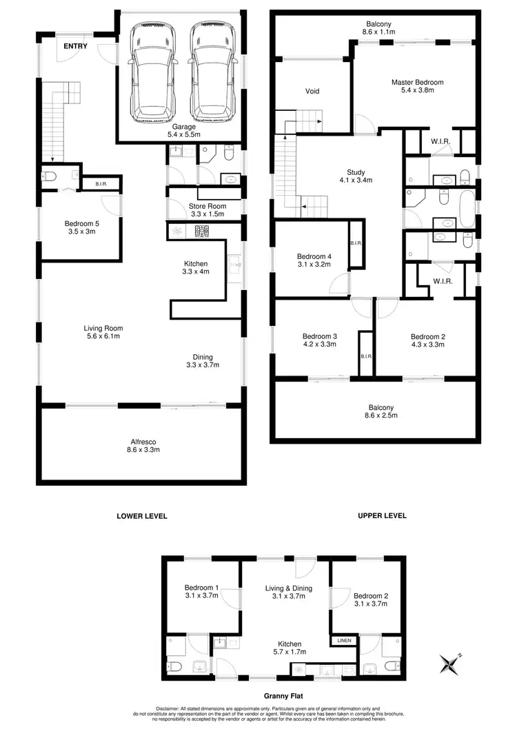 Floorplan of Homely house listing, 55 Bristol Road, Hurstville NSW 2220