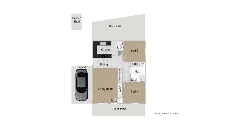Floorplan of Homely house listing, 2/47 Henty Drive, Redbank Plains QLD 4301