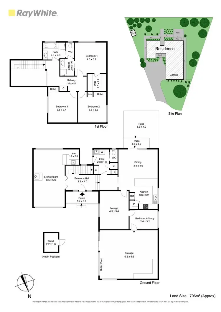 Floorplan of Homely house listing, 6 Upminster Court, Frankston VIC 3199