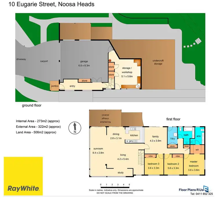 Floorplan of Homely house listing, 10 Eugarie Street, Noosa Heads QLD 4567