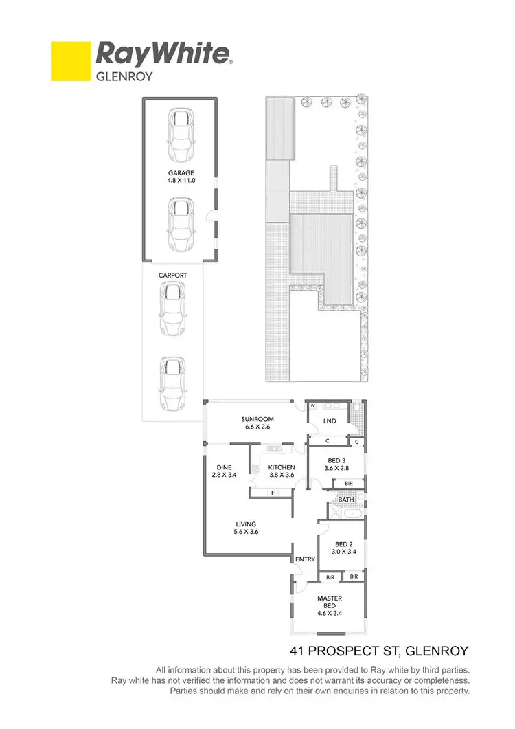 Floorplan of Homely house listing, 41 Prospect Street, Glenroy VIC 3046