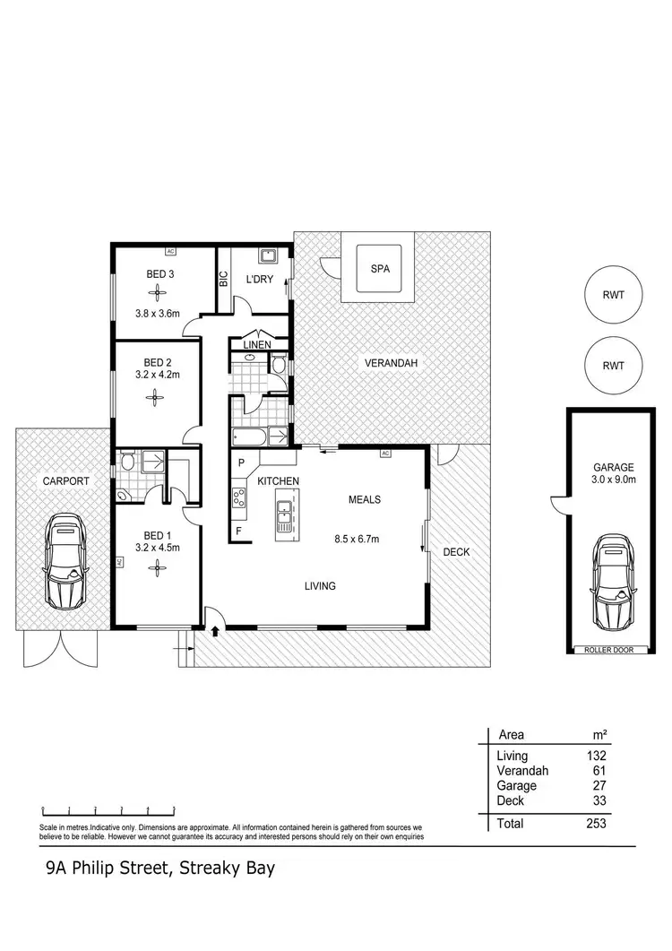 Floorplan of Homely house listing, 9A Philip Street, Streaky Bay SA 5680