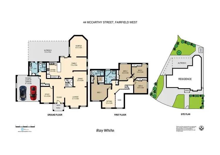 Floorplan of Homely house listing, 44 McCarthy Street, Fairfield West NSW 2165