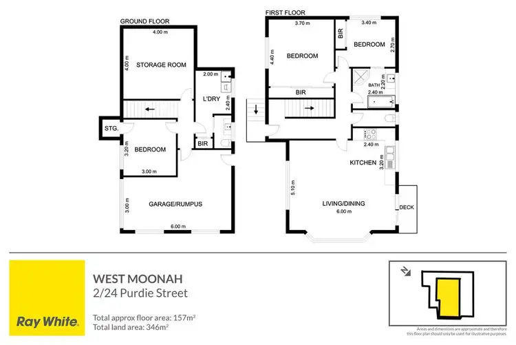 Floorplan of Homely house listing, 2/24 Purdie Street, West Moonah TAS 7009