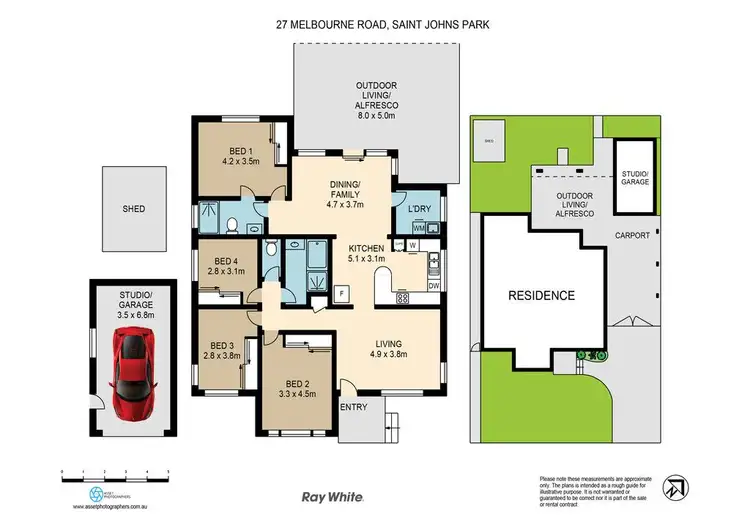 Floorplan of Homely house listing, 27 Melbourne Road, St Johns Park NSW 2176