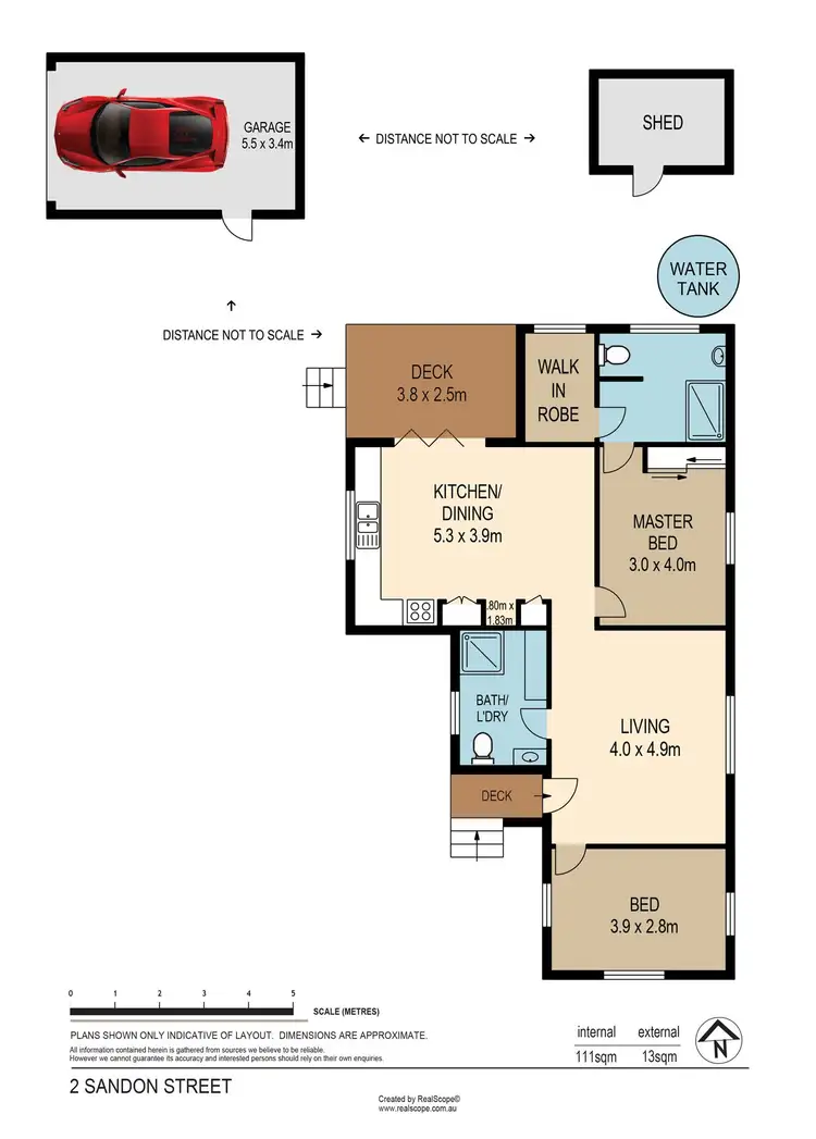 Floorplan of Homely house listing, 2 Sandon Street, Graceville QLD 4075