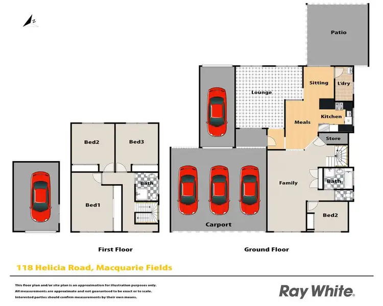 Floorplan of Homely house listing, 118 Helicia Road, Macquarie Fields NSW 2564
