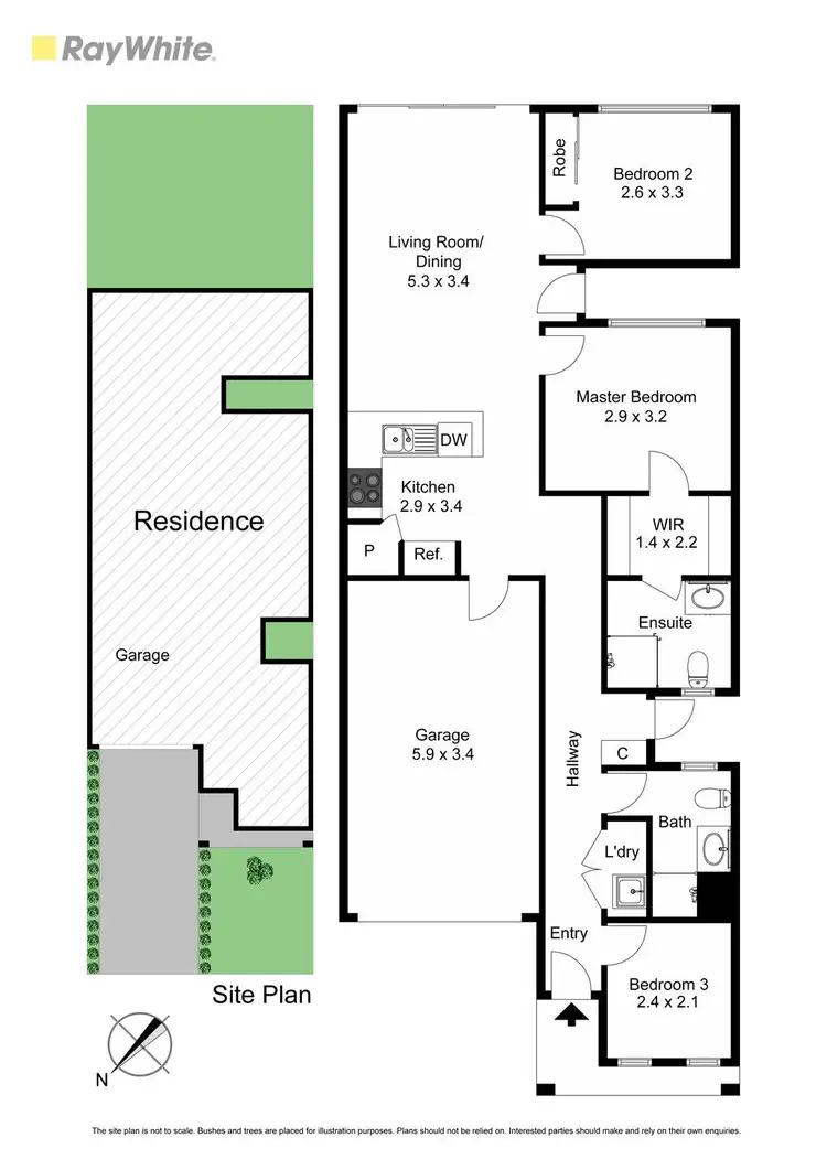 Floorplan of Homely house listing, 4 Flint Close, Doreen VIC 3754