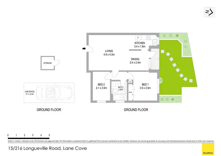 Floorplan of Homely apartment listing, 15/216-220 Longueville Road, Lane Cove NSW 2066