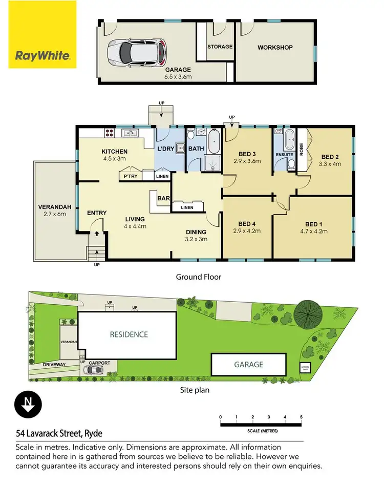 Floorplan of Homely house listing, 54 Lavarack Street, Ryde NSW 2112