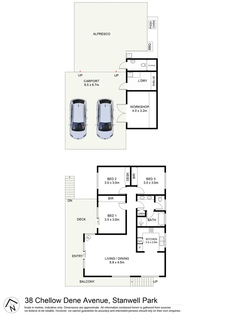 Floorplan of Homely house listing, 38 Chellow Dene Avenue, Stanwell Park NSW 2508