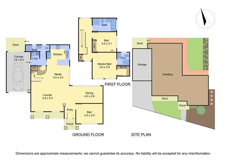 Floorplan of Homely townhouse listing, 34 Jacqueline Road, Mount Waverley VIC 3149