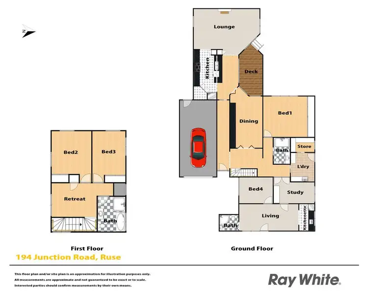 Floorplan of Homely house listing, 194 Junction Road, Ruse NSW 2560