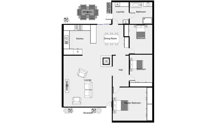 Floorplan of Homely house listing, 13 Creaton Lane, Irymple VIC 3498