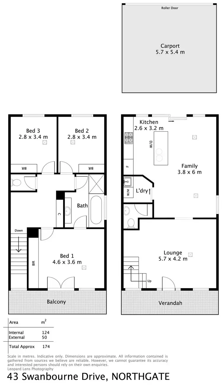 Floorplan of Homely house listing, 43 Swanbourne Drive, Northgate SA 5085