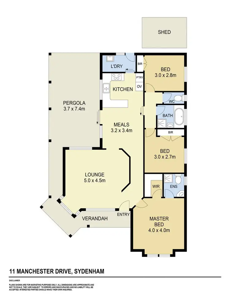 Floorplan of Homely house listing, 11 Manchester Drive, Sydenham VIC 3037