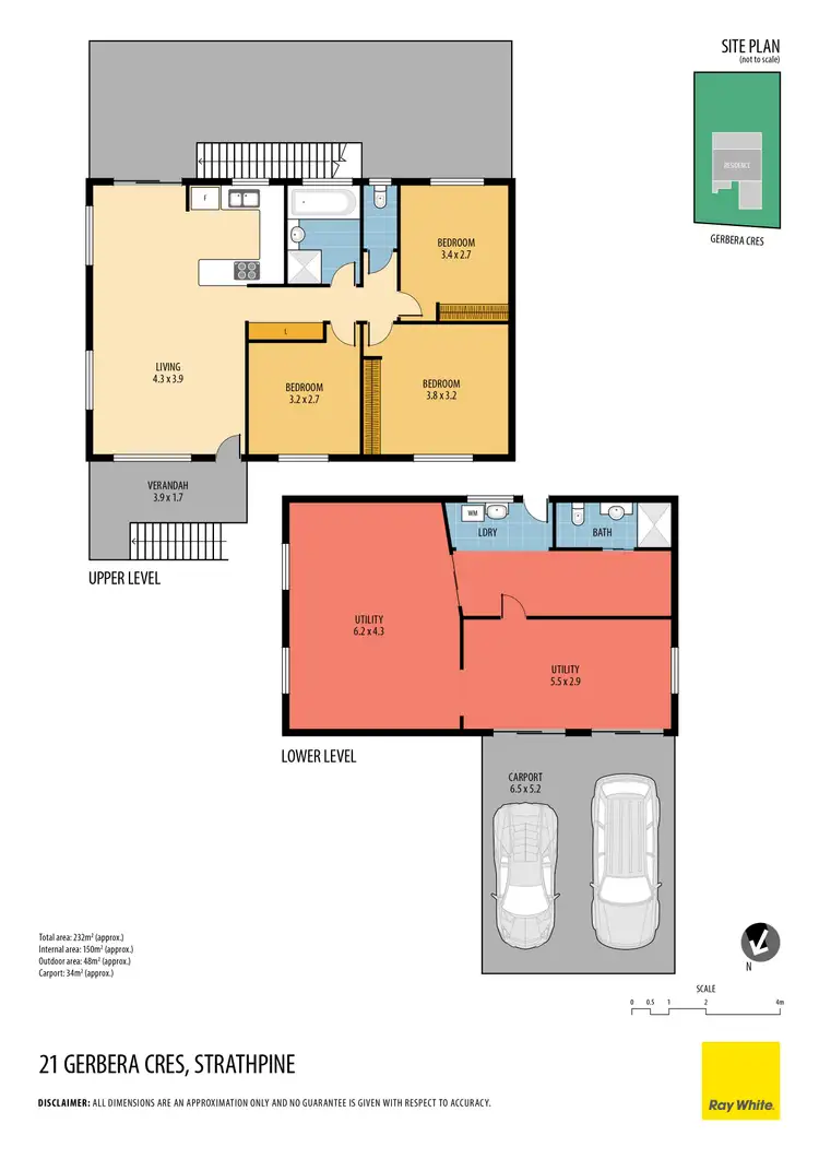 Floorplan of Homely house listing, 21 Gerbera Crescent, Strathpine QLD 4500