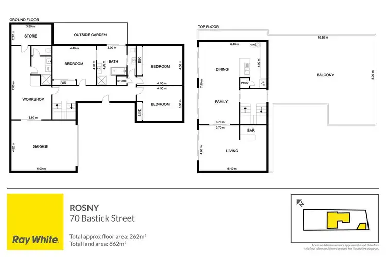 Floorplan of Homely house listing, 70 Bastick Street, Rosny TAS 7018