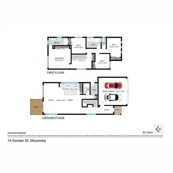 Floorplan of Homely house listing, 14 Sinclair Street, Moorooka QLD 4105