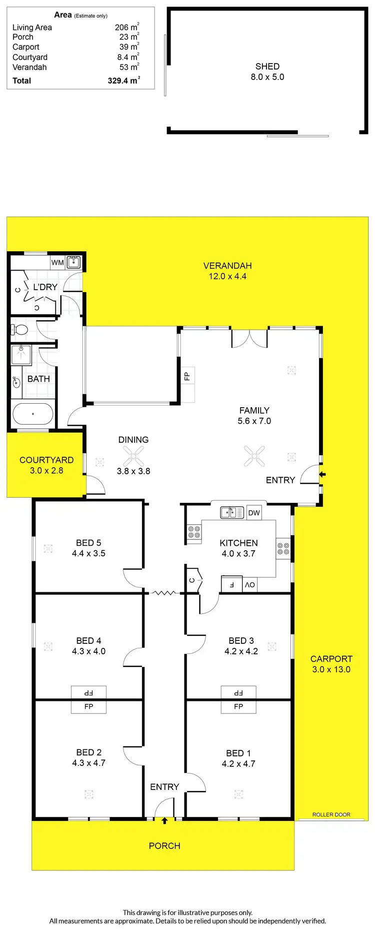 Floorplan of Homely house listing, 10 Devon Street North, Goodwood SA 5034