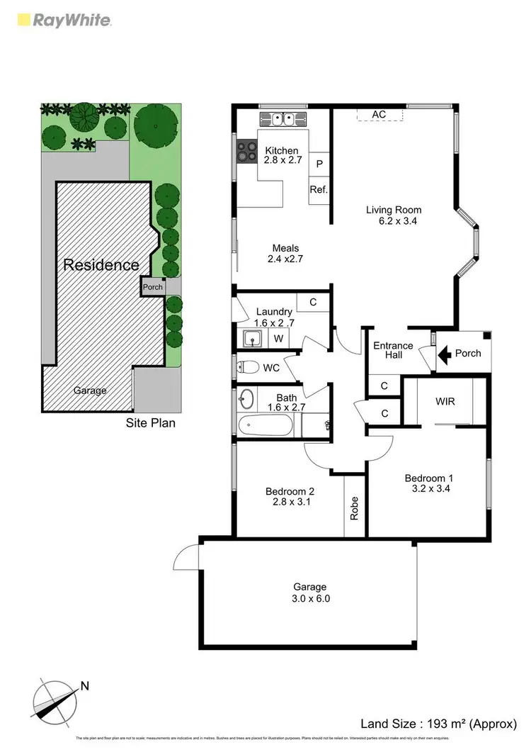 Floorplan of Homely unit listing, 1/61 Yuille Street, Frankston VIC 3199